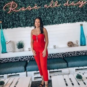 Express Strapless Jumpsuit